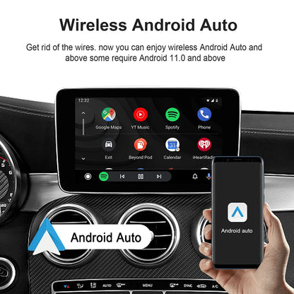 2025 Smart CarPlay Ai Box Android 13 TV Box Wifi Wireless Android Auto